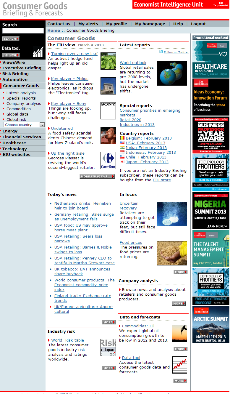 A second picture of the client's old site