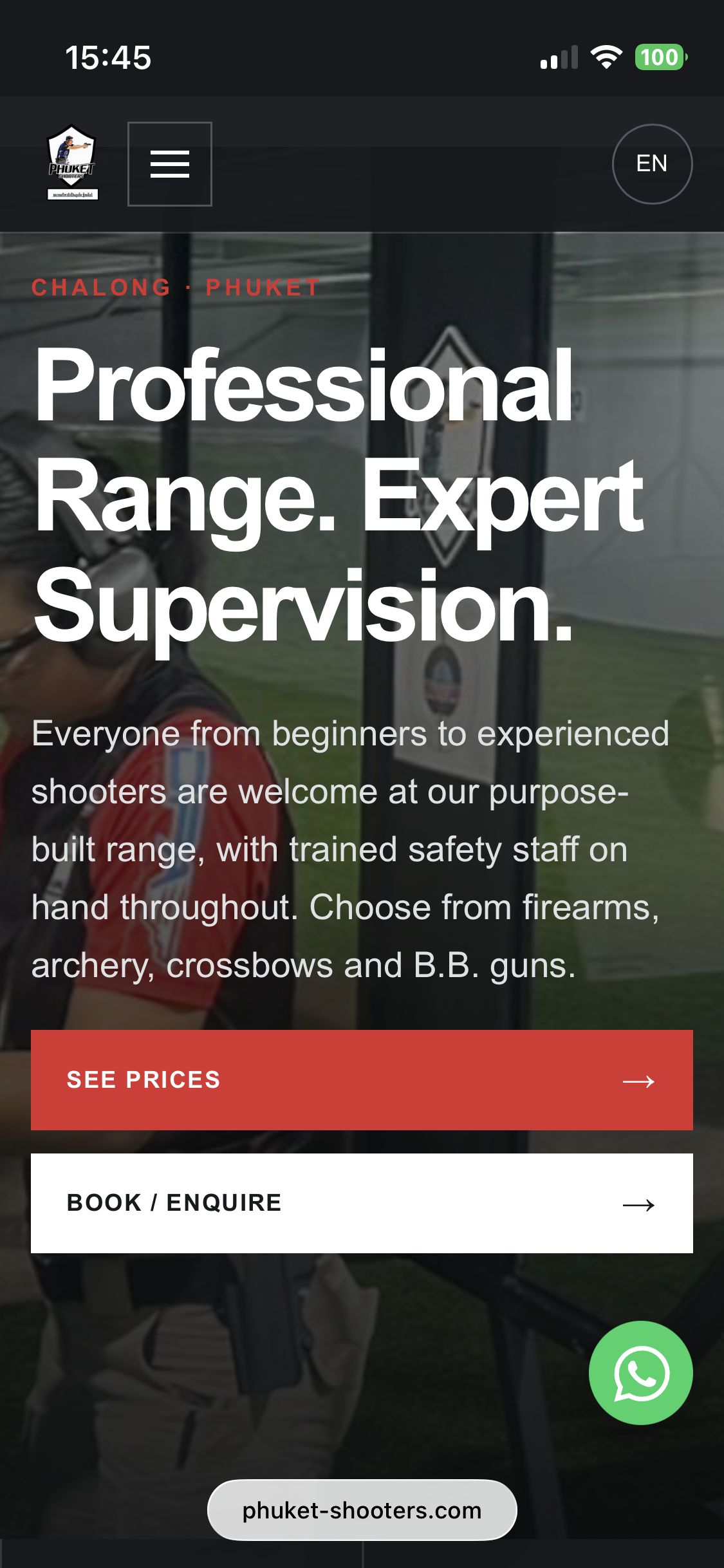 The new mobile home page